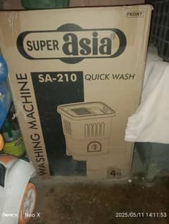 Super asia SA 210 4kg washing machine for kids clothes