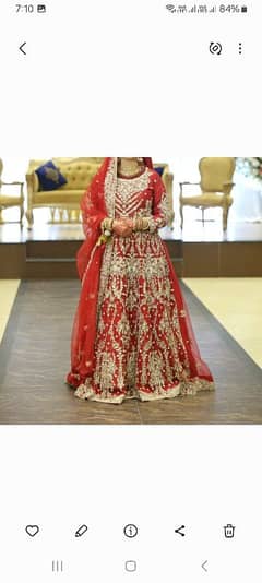 Bridal Lehnga Red Color