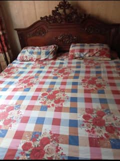 Chinyoti Wooden Bed Set