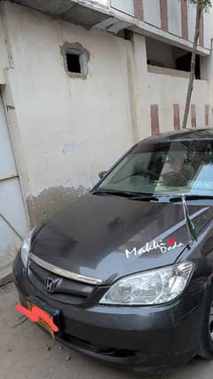 Honda Civic Model 2004 Register 2005