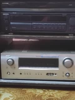 Denon 1709 7.1 HDMI Amplifier with original japani 11 Speaker