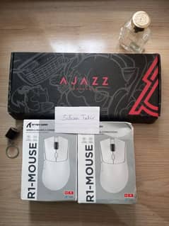 attack shark r1 and ajazz ak680 gaming mouse and keyboard