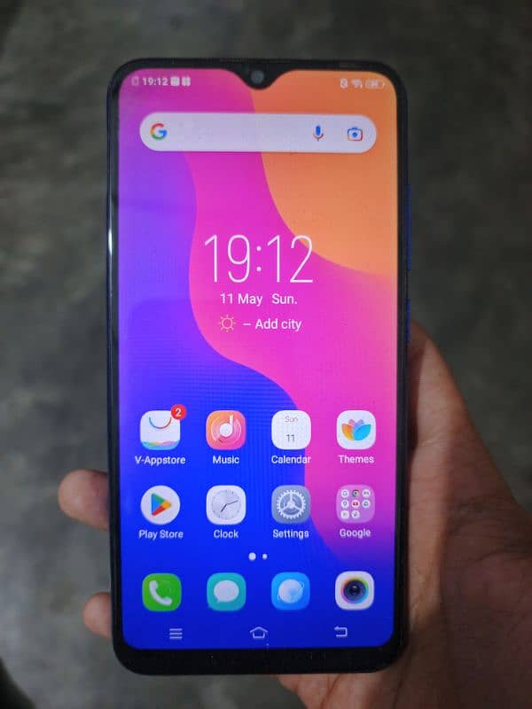 vivo 1823, Android version:8.1. 0, Processor:2.0 GHz Octa-core 10/9 he 0