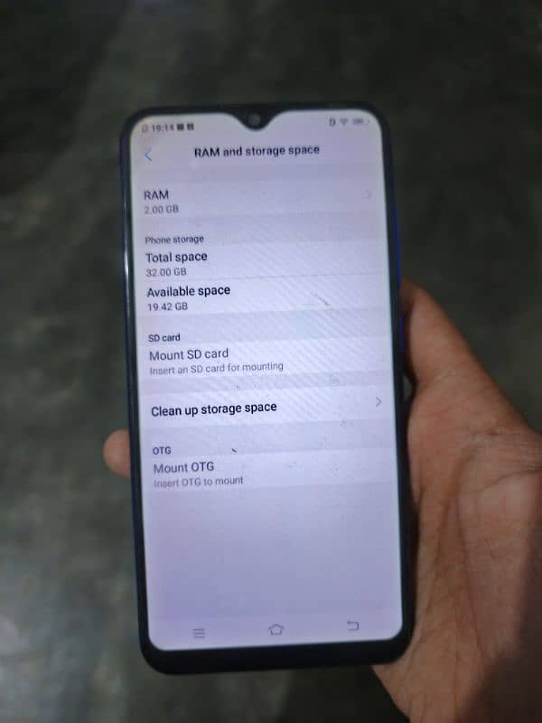 vivo 1823, Android version:8.1. 0, Processor:2.0 GHz Octa-core 10/9 he 10