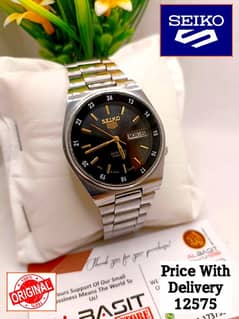 Seiko 5 CITIZENS ORIENT AUTOMATIC MEN WRIST WATCH 03161737353