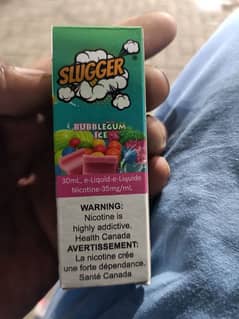 slugger flavour bubblegum ice 35mg