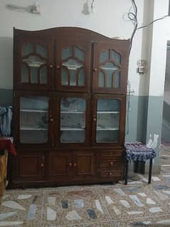 showcase  pure wooden