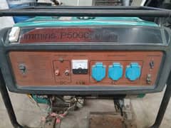 5kva Cummins generator For sale start condition 03029527447