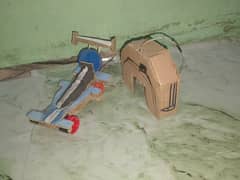 cardboard RC car with remote control