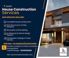 Expert House Construction Services – Reliable & Affordable!