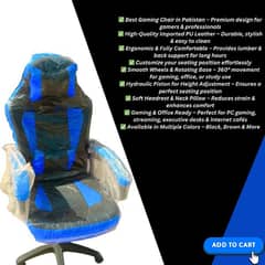 Gamers, Streamers, Students & Freelancers! Chair