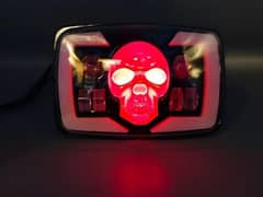 Modified skull headlight complete for cd70 mad Honda 125