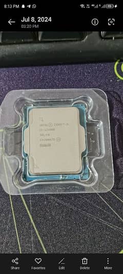 Intel Core i5 12400F 12 Gen