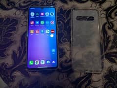 LG V60 ThinQ White with sheet and glass protector 10/10