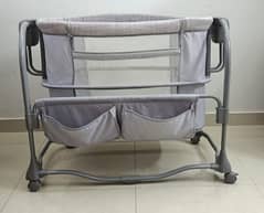Mastela 3 in 1 Bassinet and Baby Cot with Auto Swing