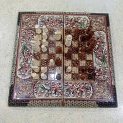 Luxurious Irani Chess, Wooden Chess Board, Chess For Sale.