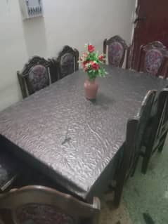 8Chairs Dining Table