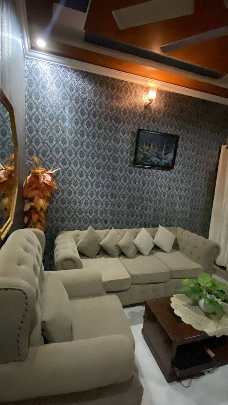 Sofa set with table and dewan 7