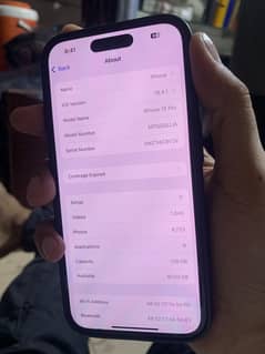 Iphone 15pro 128GB jv phone with box