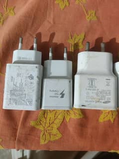 Samsung Original Lot Adaptors from 10 Watt to 45 Watt Super fast