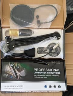 BM800 Condenser Microphone Full Kit (Box Pack)