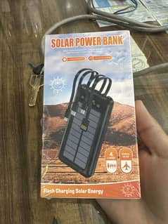 Solar power bank 10000mah