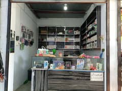 Counter and racks for sale