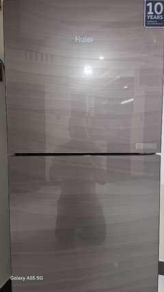 Haier 216 Glass Door (Grey Color)