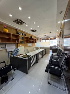 Furnished Office Nice Location Healthy Rental Value Reasonable Price