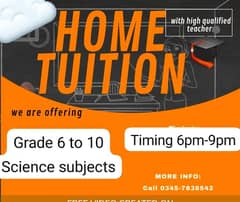 Home Tution Availavle in Cantt Lahore