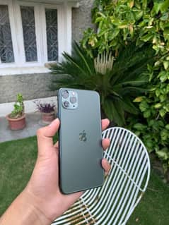 Iphone 11 pro max midnight green 256 gb