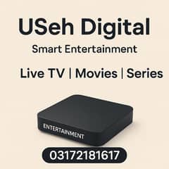 "USeh Digital IPTV & Netflix | 15,000+ Live Channels | Movie | Series¡