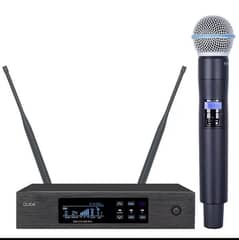 Shure QLX D4 (Beta 58A) UHF Microphone