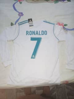 Cristiano Ronaldo's Real Madrid jersey 2016-18 Full sleeves