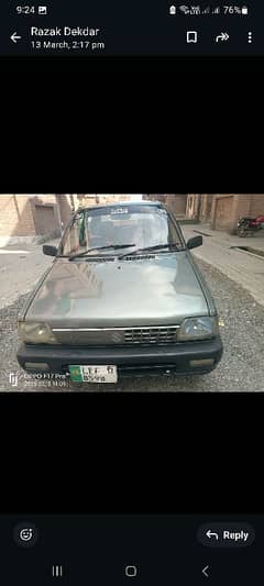 Suzuki Mehran VX 2013
