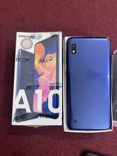 Samsung A10 with box - single owner
