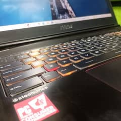MSI gaming laptop,i7 8th gen, GTX 1060 ,6gb