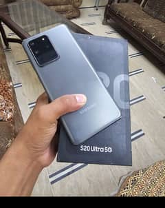 Samsung S20ultra PTA Approved 12/128 dual physical sim