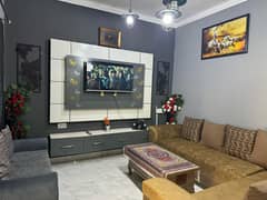 2 beds furnished house available for daily basis per night 1500 hazar only vip location near park and market