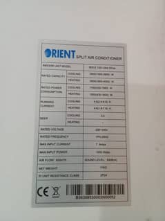 inverter Ac orient company very good condition.