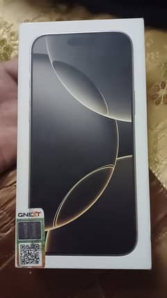 iphone 16 pro max 256gb PTA Approved BOX PACK