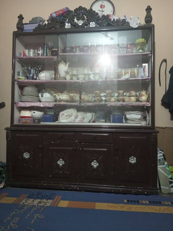 bed set full with side tables dressing and showcase  Wa 03214702674 6