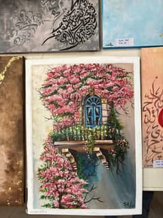 Bougainvillea Bloom – Acrylic on Canvas 18x24inch