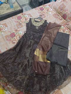 ladies 3 piece formal wear maxi