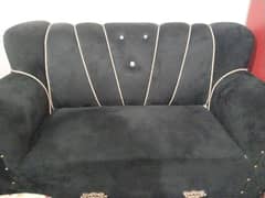 Black sofa