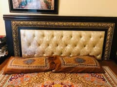 King Size bed with dressing table