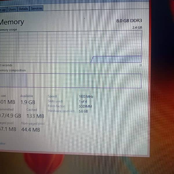 Toshiba laptop,i7 4th Gen,8 cpu 9