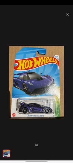Hot wheels 2020 Koenigsegg Jesko (Limited offer)