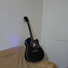 swift horse semi acoustic guitar jumbo size