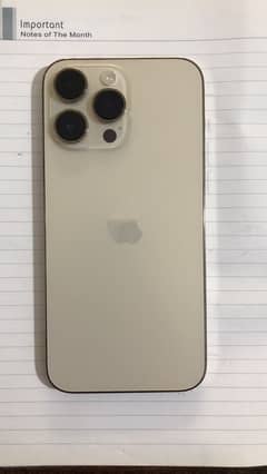 iPhone 14promax gold 256gb Bh 84% non